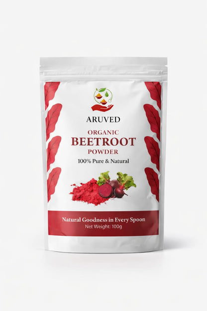 Organic Beetroot Powder | Detox your body, glow your skin, reduce pimples, boost stamina, and support naturally healthy skin.